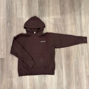 TALENTLESS Dark Brown Hoodie